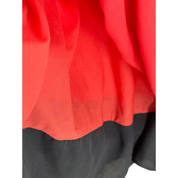 Loft Factory Dress Womens Size Medium layered Drawstring Straps Coquette Fairy - Picture 7 of 9